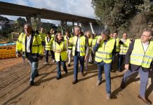 El nuevo trecho del vial Tui-A Guarda entre el polígono de Areas y la A-55 entrará en servicio a mediados de 2023
