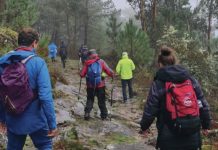 Se retoman las rutas de senderismo “Baiona Natural” con “A Groba Montañosa”