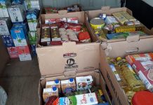 Recogida de alimentos no perecederos en Baiona