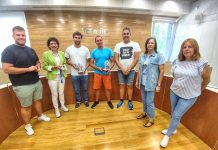 Tomiño reconoce los logros de los piragüistas Manuel Ochoa y Emilio Rodríguez