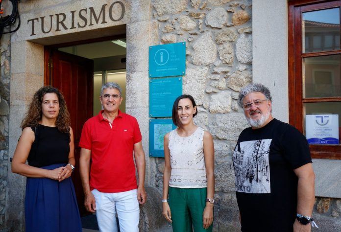 Visita oficina A Guarda diputacion