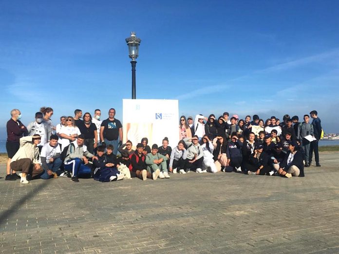 COBGA basura marina praia america