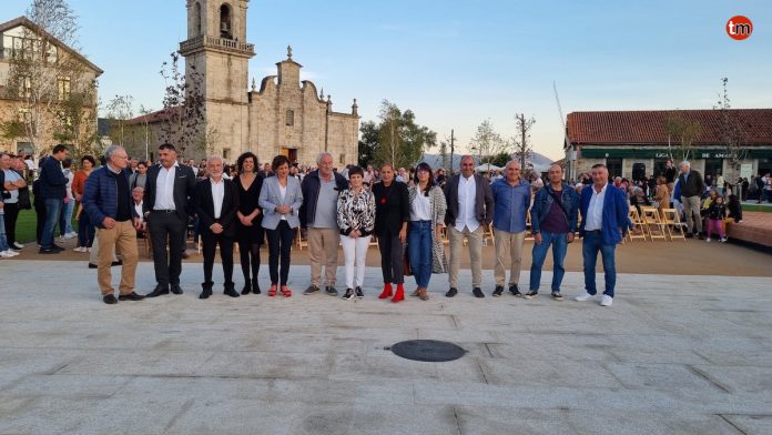 inauguracion praza calvario rosal