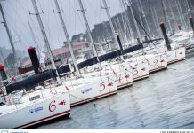 Los 18 mejores equipos de crucero de España compiten por el título nacional en Baiona