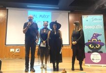 Solaina sacó el miedo a los niños de Nigrán con Samagostín