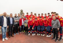 La Selección Española de balonmano juvenil se entrena en Tui para el Campeonato del Mundo 2023