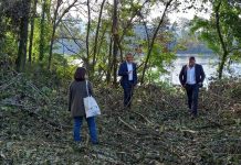 A Deputación mellora medio quilómetro de senda fluvial do río Miño en Tui