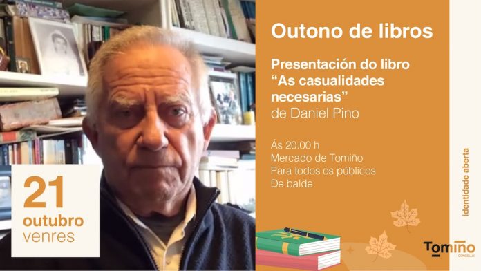 Unha vida chea de imprevistos con Daniel Pino no Outono de libros de Tomiño