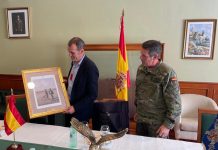 Enrique Cabaleiro visita la BRILAT