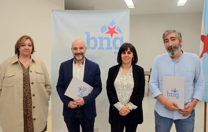 BNG Baiona con Néstor Rego