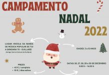 Abierto el plazo de inscripción para participar en el campamento de Navidad en Tui