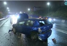 Detenido un conductor kamikaze de Nigrán por provocar un accidente en la AP-9