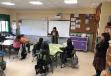 El “Novembro Lila” acerca la Igualdad a los centros escolares de Baiona