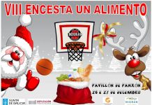El Club Baloncesto Nigrán organiza la VIII edición del Torneo Solidario “Encesta un Alimento”