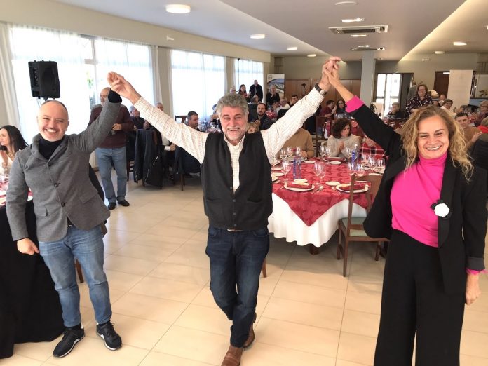 Gerardo Rodríguez, presentado como candidato a la Alcaldía de Oia por el PSdeG-PSOE