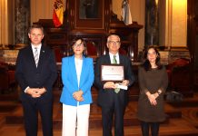 “Esta distinción al Mérito Civil es un reconocimiento a la labor de todos los voluntarios del Banco de Alimentos”