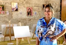 Exposición “Negros Americanos” de la pintora e ilustradora Laine Villero en Nigrán