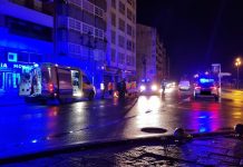 Un motorista resulta herido tras una colisión entre un coche y una moto en Baiona