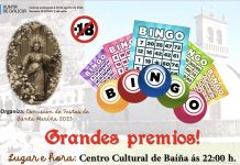Bingo todos los viernes en Baíña con grandes premios