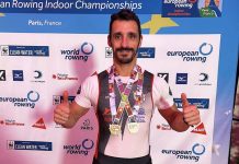 El guardés Damián Alonso se proclama campeón de Europa de Remoergómetro