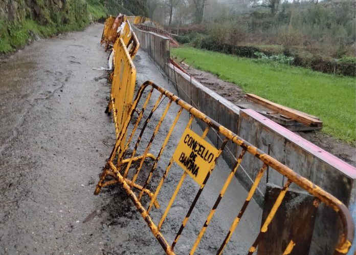 obras concello baiona baiña