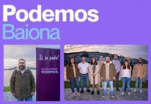 Presentación de la candidatura de Podemos Baiona a las municipales