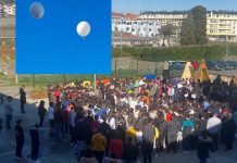 Acto de duelo en el CPI Cova Terreña por Beatriz Lijó