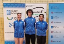 Tres medallas para el Club Bádminton Tui en el Galicia Top Ttr N7 Sub11 y Máster N6 Absoluto