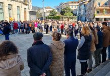 Nigrán y Gondomar guardan un minuto de silencio en homenaje a Beatriz Lijó