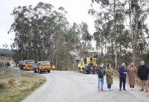 A Deputación adxudica as obras para a mellora da seguridade viaria no segundo tramo da EP-2403 Mosende-Morgadáns
