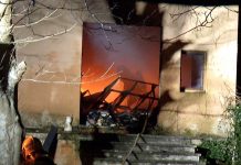 Arde parte de una escuela infantil en Tui