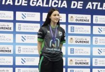 La nigranesa Nayr Cortegoso, campeona gallega en salto de longitud