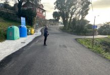 O Rosal invierte más de 50.000 € en la reparación del camino desde la carretera de A Rotea hasta el Alto de Parada