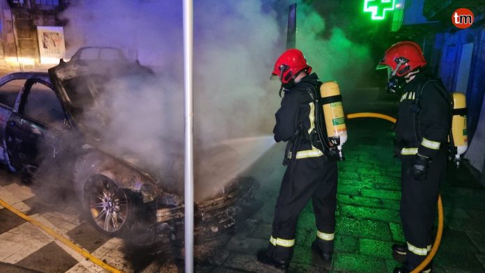 incendio coches tui