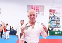 Oro para Lino Martínez en el Campeonato Nacional de judo veteranos