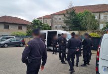 Operación antidroga en Tui