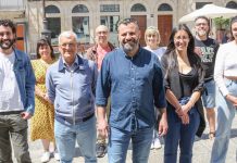 Anxo Baz presenta un programa con oito ideas do BNG para transformar A Guarda