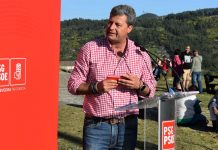 Gómez pide «unha gran mobilización do voto progresista este domingo en Baiona»
