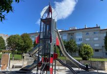 Nigrán estrena la torre de juego más alta de la comarca