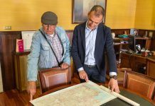 Tui recibe la donación de unos mapas cartográficos de gran detalle y valor histórico de su territorio