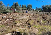 Nigrán establece el primer perímetro de seguridad contra el fuego