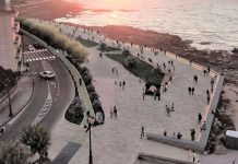 Carlos Gómez asegura que “a zona entre as praias da Concheira e a Ribeira será un gran pulmón de lecer”