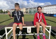 Oro y plata para la guardesa Nadia Conejo y bronce para el tomiñés Alan de la Fuente en el Xogade