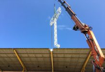 A Guarda sustituye las luminarias del campo de fútbol de A Sangriña por otras de tecnología led