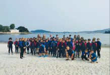 Baiona celebra la campaña de deportes náuticos “Semana Azul” y la escolar “Semana Verde”