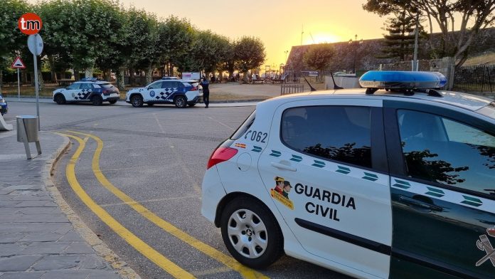 guardia ciivl poli loca baiona chiringuito