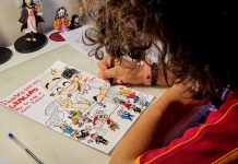 El homenaje de una niña a Ibáñez
