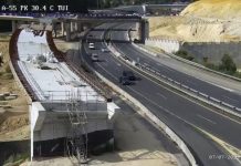 Las obras de conexión de la autovía Tui-A Guarda con la A-55, con un grado de ejecución del 82%
