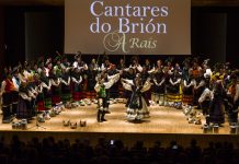 Concierto de Cantares do Brión en Vincios