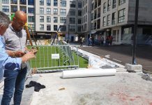 Avanza a buen ritmo la segunda fase de las obras de mejora del Parque da Alameda